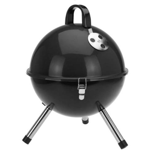 ProGarden Klotgrill 31 cm svart