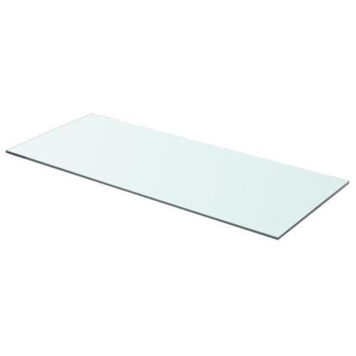 vidaXL Hyllplan glas genomskinlig 70x30 cm