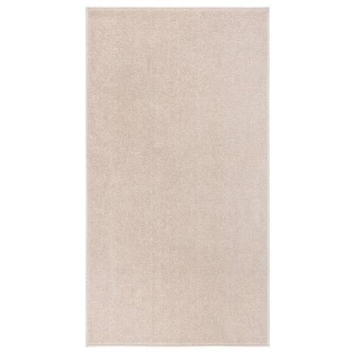 vidaXL Matta 80x150 cm mörk beige