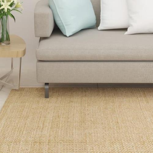 vidaXL Matta naturlig sisal 100x150 cm