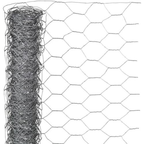 Nature Ståltrådsnät hexagonalt 0,5x2,5 m 25 mm galvaniserat stål