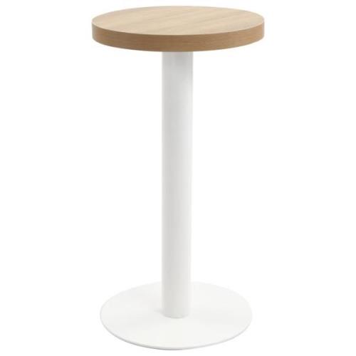 vidaXL Bistrobord ljusbrun 40 cm MDF