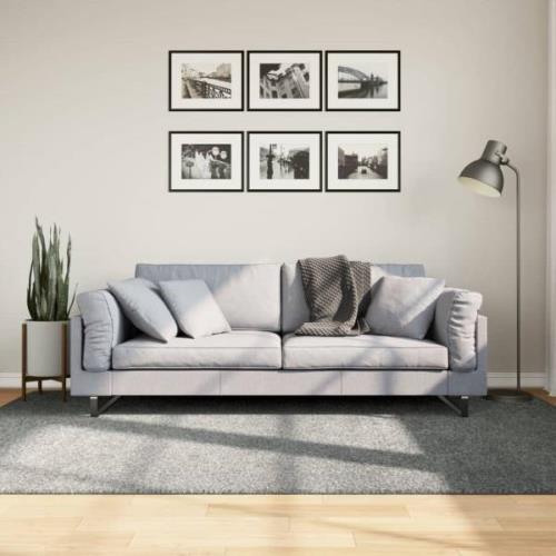 vidaXL Ryamatta PAMPLONA lång lugg modern grön 160x230 cm