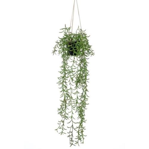 Emerald Konstväxt Senecio i kruka hängande 70 cm