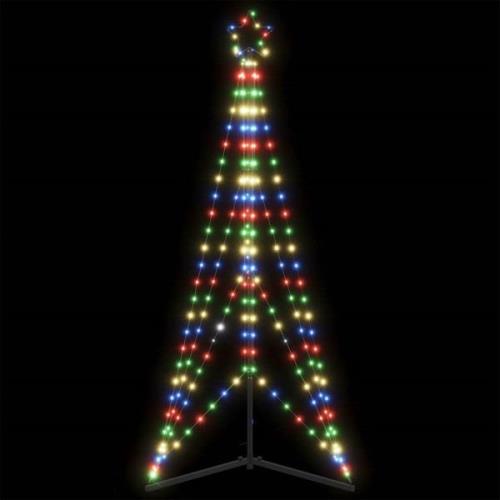 vidaXL Julgransbelysning 363 LEDs färgglad 182 cm