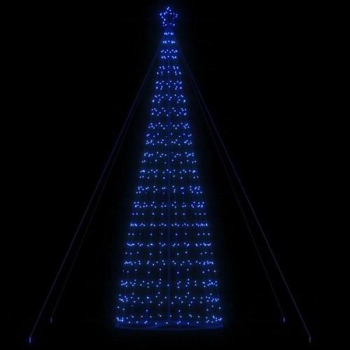 vidaXL Julgranskon 1534 LEDs blå 503 cm