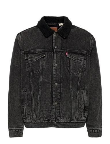 LEVI´S Men Type 3 Sherpa Trucker Roadster Grå