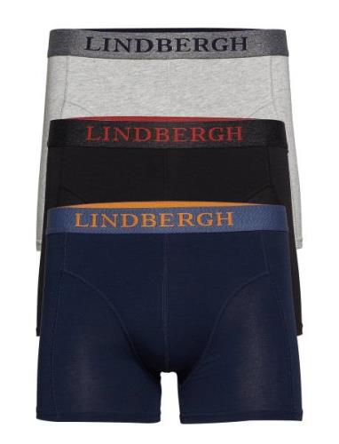 Lindbergh Bamboo Boxers 3 Pack Blå