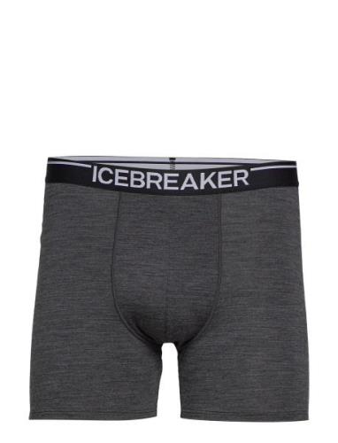 Icebreaker M Anatomica Boxers Grå