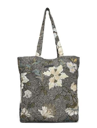 Ceannis New Shopper Flower Linen Multi/patterned