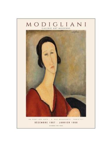 Amedo-Modigliani-Art-Exhibition Home Decoration Posters & Frames Poste...