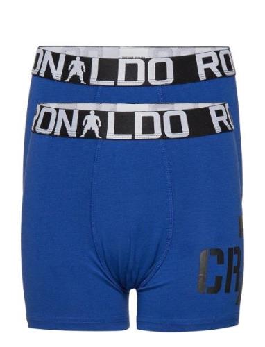 CR7 Cr7 Boys Trunk 2-Pack. Blå