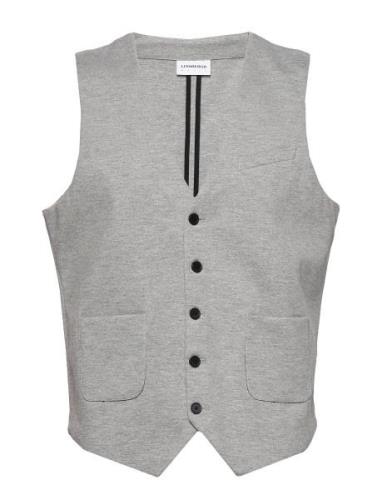 Lindbergh Superflex Knitted Waistcoat Grå