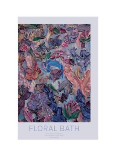 Poppykalas Floral Bath - Exhibition Print Multi/patterned