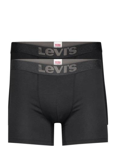 Levi´s Levis Men Melange Wb Boxer Brief Or Svart