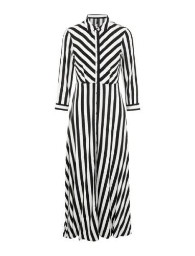 YAS Yassavanna Long Shirt Dress S. Noos Svart