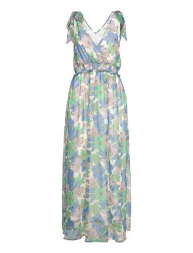 Mamalicious Mlsydney S/L Wo Maxi Dress A. Multi/patterned