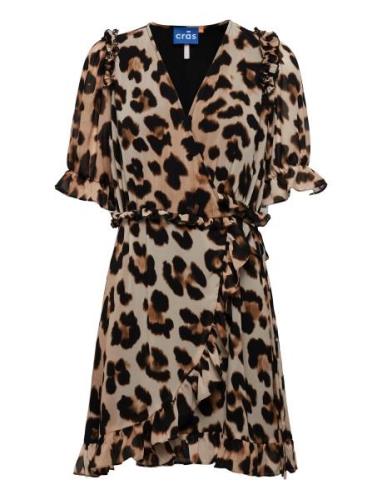 Cras Haleycras Wrap Dress Multi/patterned