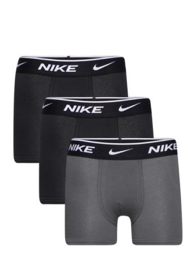 Nike Nike Everyday Cotton Solid Boxer Briefs Svart