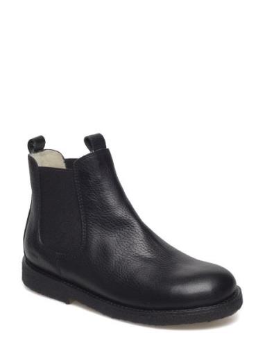 ANGULUS Booties - Flat - With Elastic Svart