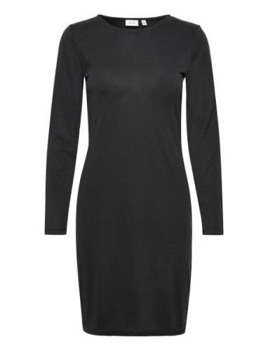 Vila Vimodala O-Neck L/S Midi Dress/Su - Noos Svart