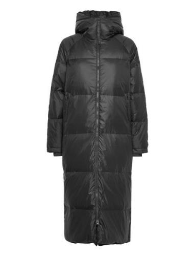 My Essential Wardrobe Dinamw Luna Long Down Jacket Svart