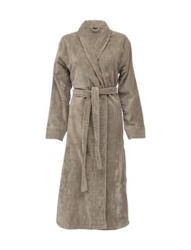 Høie Of Scandinavia Svanen Terry Velour Robe Grå