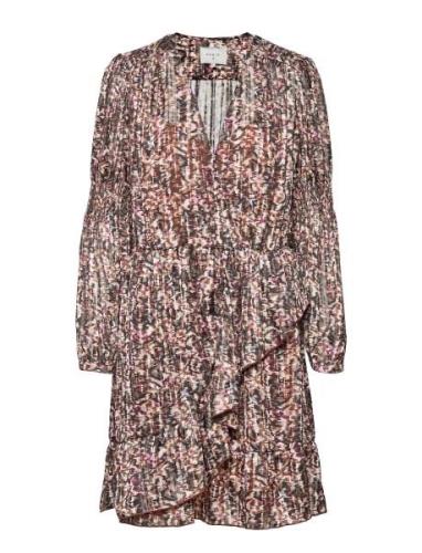 Dante6 Belief Print Jacquard Dress Multi/patterned