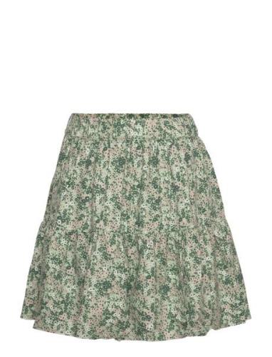 Creamie Skirt Twill Grön