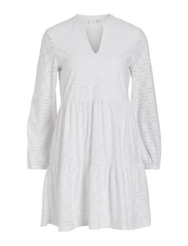 Vila Vikawa L/S Dress - Noos Vit