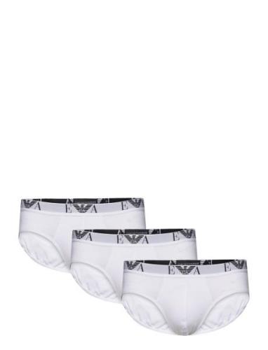 Emporio Armani Men's Knit 3Pack Brief Vit