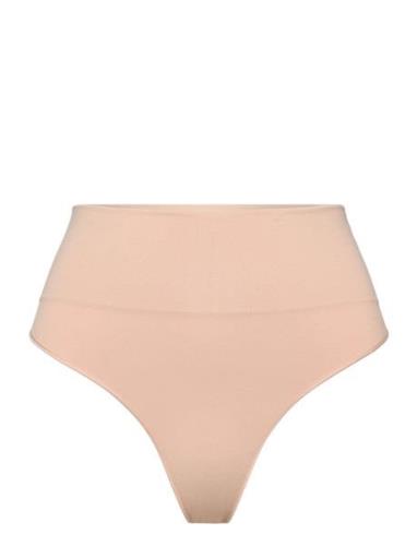 Spanx Ecocare Seamless Shaping Thong Beige