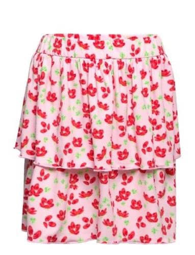 Little Pieces Pkemanuelle Skirt Tw Rosa