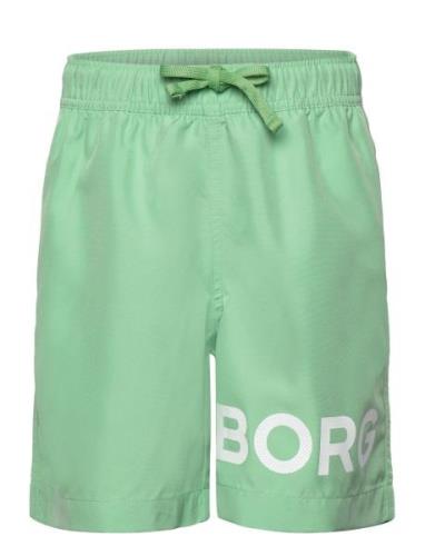 Björn Borg Borg Swim Shorts Grön