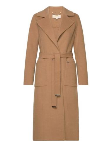 Michael Kors Dfw Robe Coat Beige