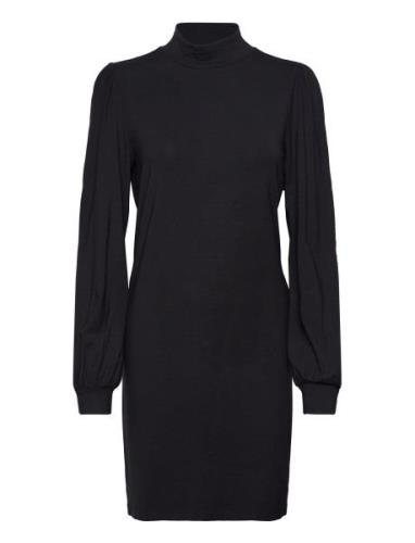 Vila Vifelly High Neck L/S Dress/Su Svart