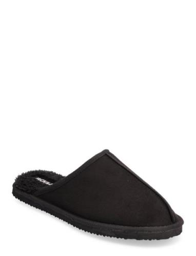 Jack & J S Jfwdudely Microfiber Slipper Box Svart