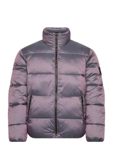 Calvin Klein Jeans Tt Ripstop Puffer Jacket Lila