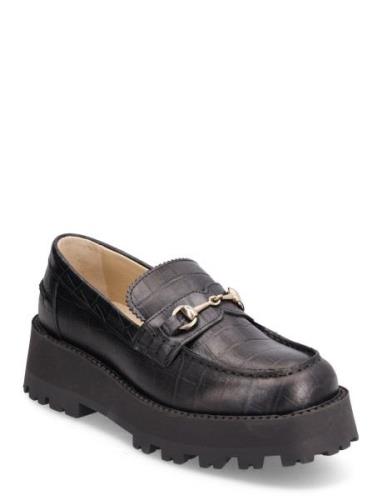 Selected Femme Slfcora Horsebit Polido Loafer B Svart