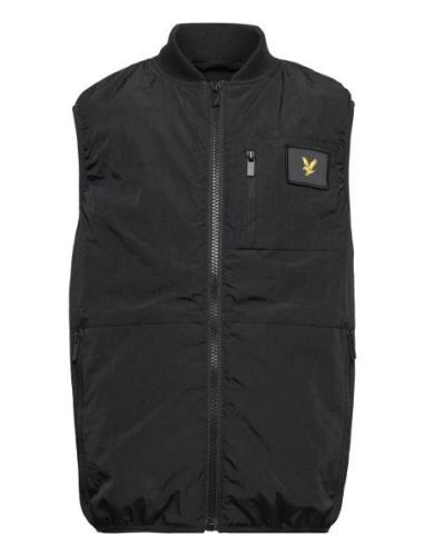 Lyle & Scott Junior Patch Pocket Gilet Svart