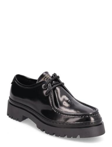 GANT Aligrey Low Lace Shoe Svart