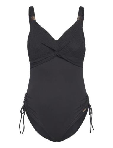 Fantasie Ottawa Uw Twist Front Swimsuit With Adjustable Leg Svart