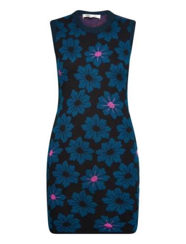 Diane Von Furstenberg Dvf Mylo Dress Blå