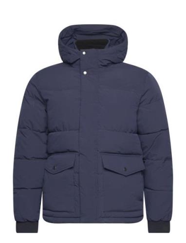 Jack & J S Jjdavid Puffer Jacket Marinblå