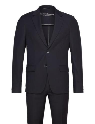 Bruun & Stengade Bs Marin Slim Fit Suit Set Svart