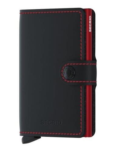 Secrid Mm-Black & Red Svart