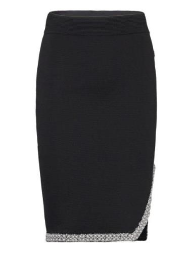 Karl Lagerfeld Fashion Knit Skirt Svart