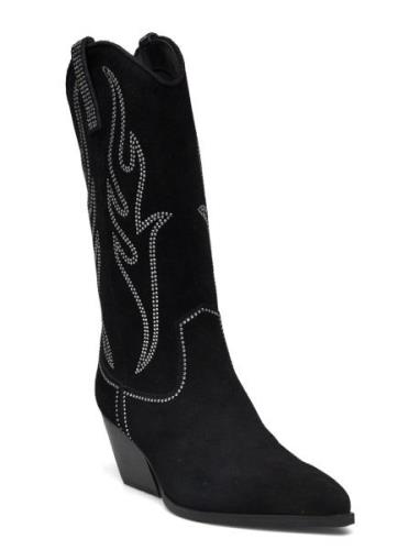 Steve Madden Walkover Boot Svart