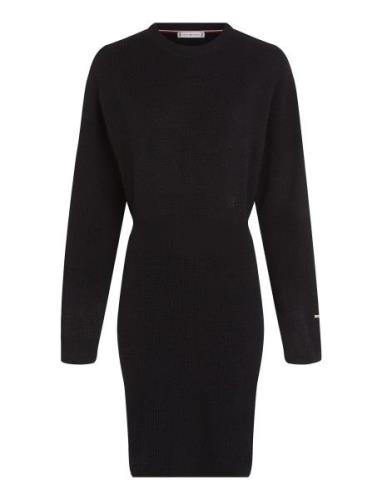 Tommy Hilfiger Smd Wool Cash Waisted Dress Svart