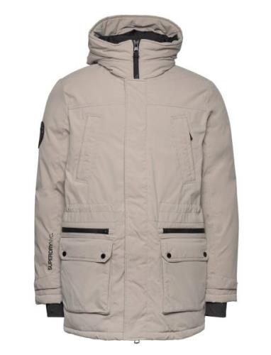 Superdry City Padded Parka Jacket Kräm